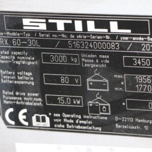 Still RX60-30L (Ref: NI73) - Imagen 4