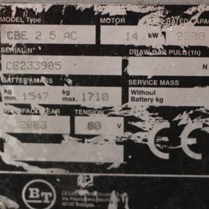 BT CBE 2.5 (Ref: NV96) - Imagen 4