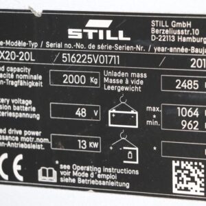 Still RX20-20L (Ref: NY56) - Imagen 4
