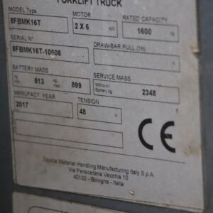 Toyota 8FBMK16T (Ref: NZ14) - Imagen 4