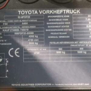 Toyota 52-8FDF25 (Ref: OA76) - Imagen 4