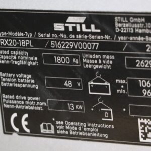 Still RX20-18PL (Ref: OC81) - Imagen 2