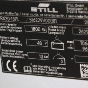 Still RX20-18PL (Ref: OC84) - Imagen 4