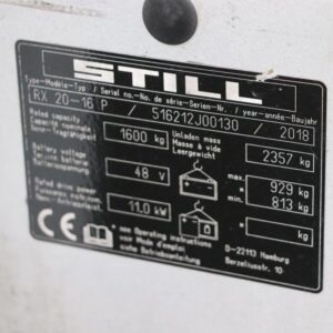 Still RX20-16P (Ref: OE76) - Imagen 4