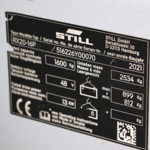 Still RX20-16P (Ref: OE89) - Imagen 4