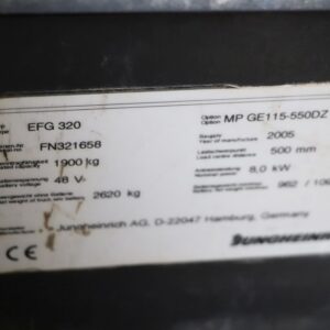 Jungheinrich EFG 320 (Ref: OF47) - Imagen 4