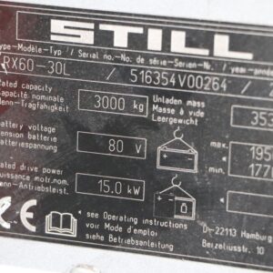 Still RX60-30L (Ref: OE04) - Imagen 4