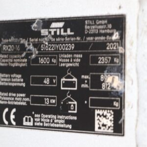 Still RX20-16 (Ref: OE92) - Imagen 4