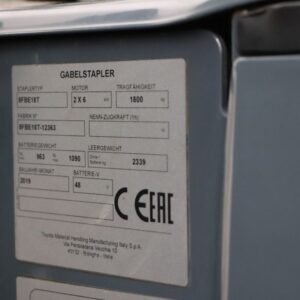 Toyota 8FBE18T (Ref: OF17) - Imagen 4