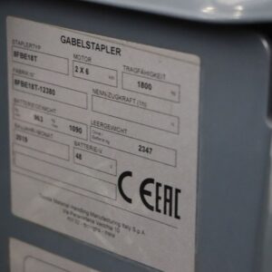 Toyota 8FBE18T (Ref: OF18) - Imagen 4