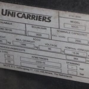 UniCarriers MX25 (Ref: OF84) - Imagen 4