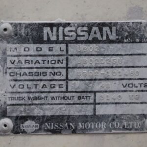 Nissan UB02L25U (Ref: OH15) - Imagen 4