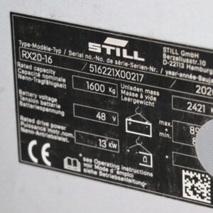 Still RX20-16 (Ref: OJ18) - Imagen 4