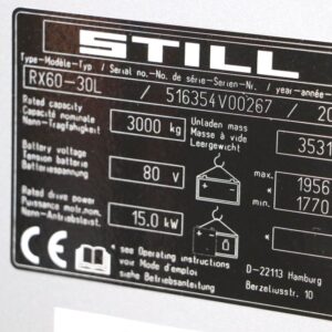 Still RX60-30L (Ref: OK69) - Imagen 4