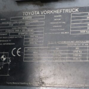Toyota 8FBMT25 (Ref: ON10) - Imagen 4
