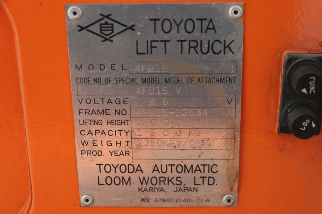 Toyota 4FB15 (Ref: OP57) - Imagen 4