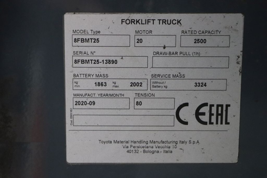 Toyota 8FBMT25 (Ref: OR16) - Imagen 4