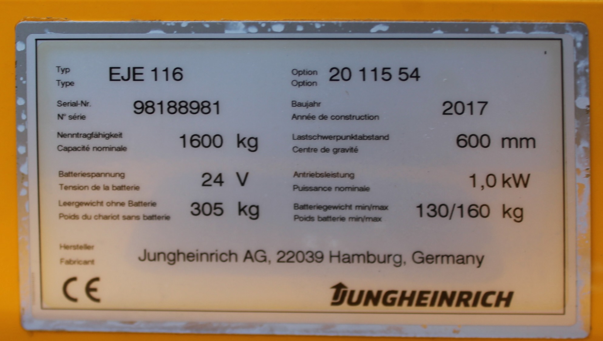 EJE 116 LI-ION (Ref: 7890) - Imagen 7