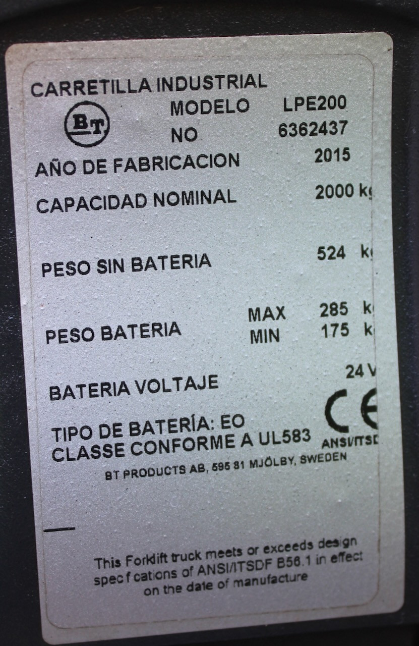 Toyota LPE200 (Ref: 8011) - Imagen 7