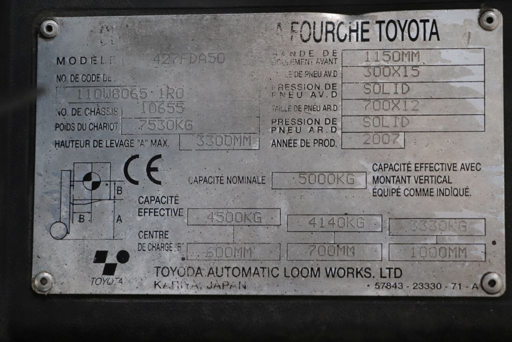 Toyota 42-7FDA50 (Ref: OB05) - Imagen 4
