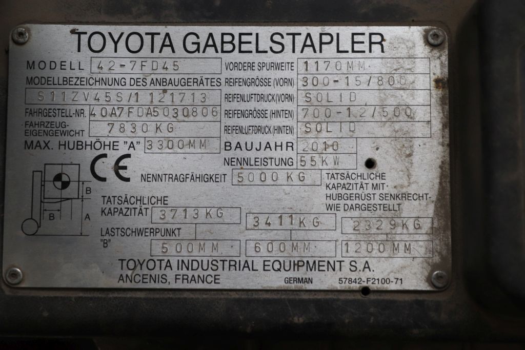 Toyota 42-7FD45 (Ref: OT45) - Imagen 4