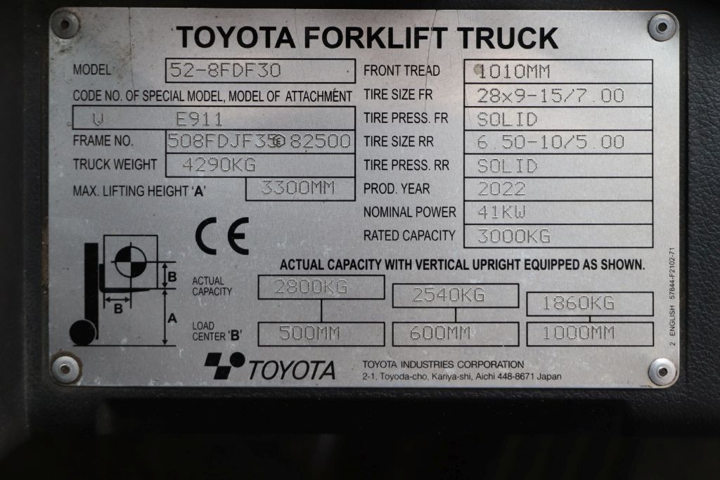 Toyota 52-8FDF30 (Ref: OT25) - Imagen 4
